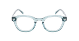 Lunettes de vue homme CARACTÈRES OPTIMISTE vert - Vue de face