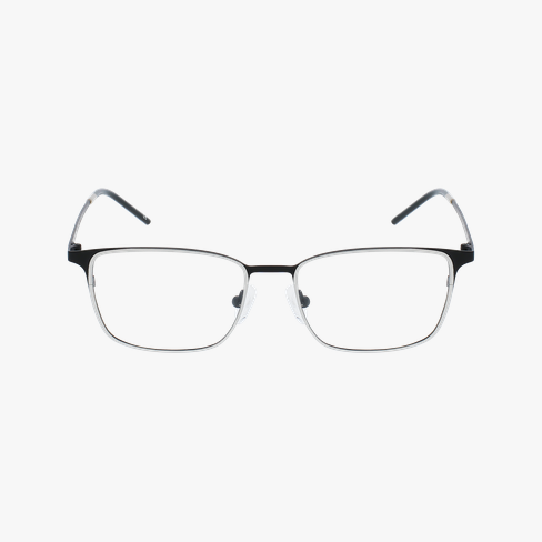Lunettes de vue homme MAGIC 156 argenté/noir Vue de face