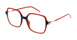LUNETTES DE VUE femme MAGIC 177 rouge - Vue de face