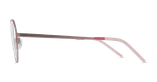 Lunettes de vue femme MAGIC 150 rose/dorée - Vue de face