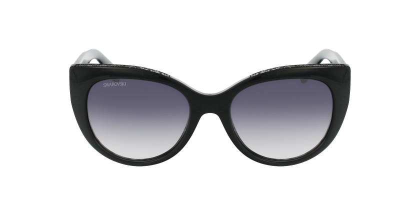 LUNETTES DE SOLEIL femme SK0202 noir - Vue de face