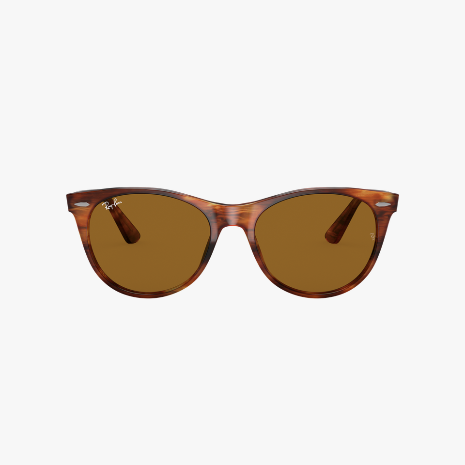 Lunettes de soleil 0RB2185 écaille - Vue de face