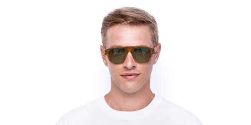 LUNETTES DE SOLEIL homme CASINO TURT marron