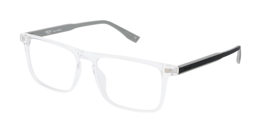 Lunettes de vue homme ERNEST noir - Vue de face