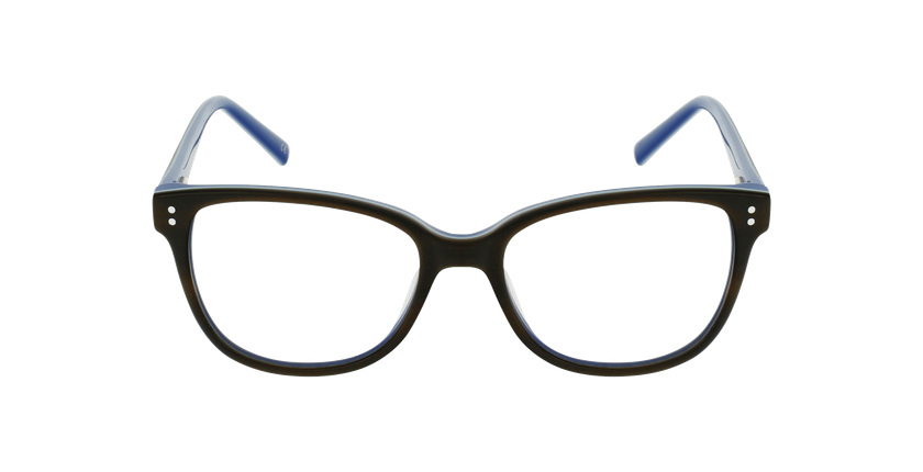 LUNETTES DE VUE enfant CARLA marron/violet - Vue de face