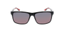 Lunettes de soleil homme ZION POLARIZED noir/rouge