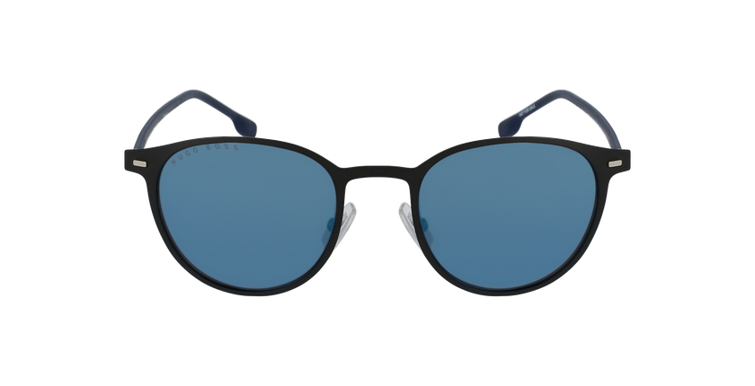 LUNETTES DE SOLEIL homme 1008/S noir/bleu - Vue de face