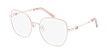 LUNETTES DE VUE femme SK5436-H rose/doré - Vue de face