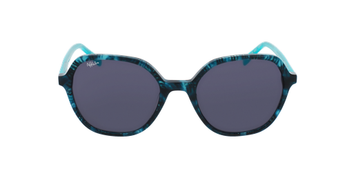 LUNETTES DE VUE enfant VIOLETTE turquoise/noir Vue de face