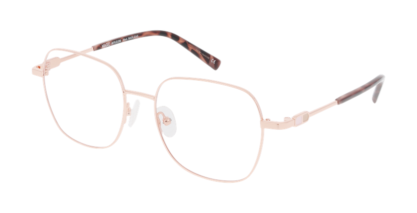 Lunettes de vue femme MARLENE rose - Vue de face