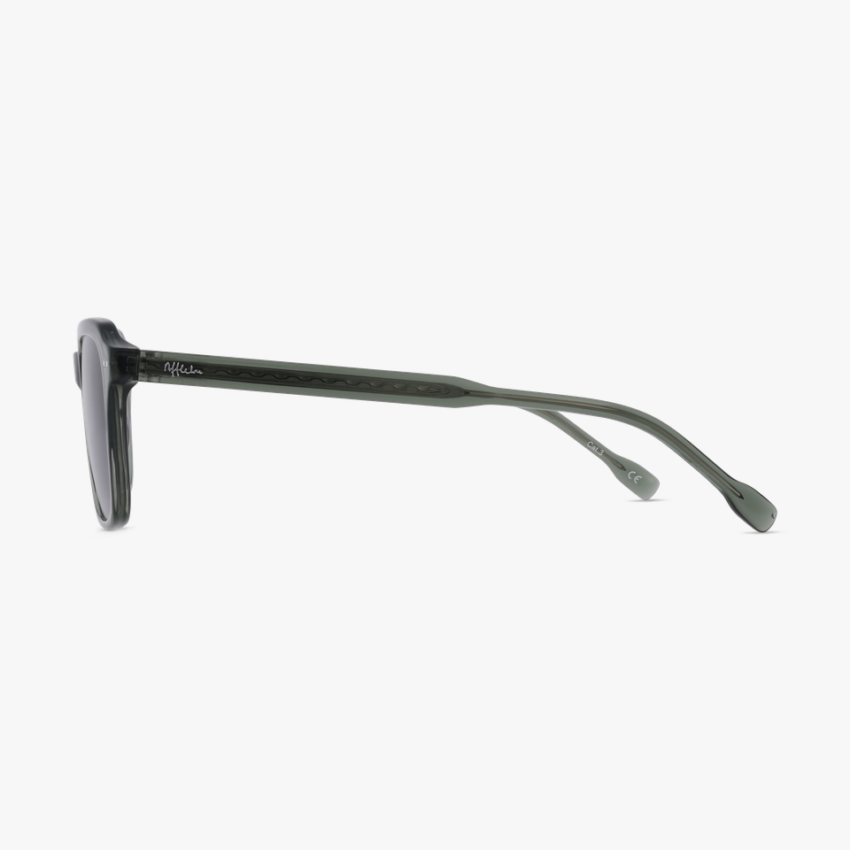 Lunettes de soleil homme ALISTAIR vert - Vue de face