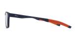 Lunettes de vue homme MAGIC 188 bleu/orange - Vue de face