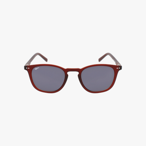 Lunettes de vue FORTY solaire Bordeaux +3.00 rouge/rouge Vue de face