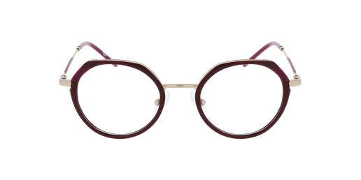 LUNETTES DE VUE femme MAGIC223 rouge/doré Vue de face