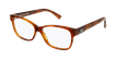 LUNETTES DE VUE femme LADYDIORO2 écaille - vue de 3/4