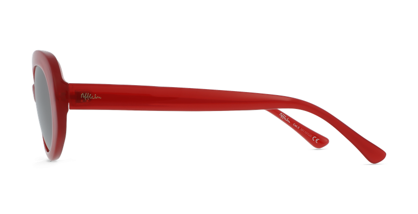 LUNETTES DE SOLEIL femme BEATRIZ rouge - Vue de face