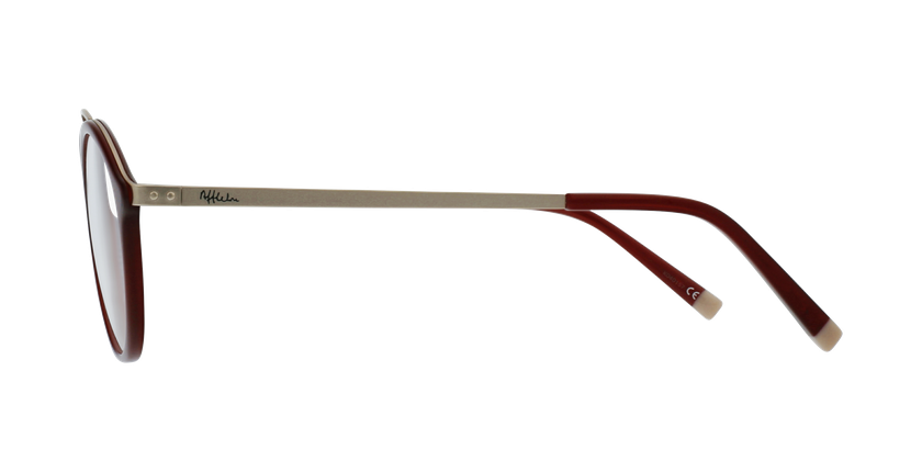 LUNETTES DE VUE ROSSINI rouge - Vue de côté