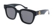 LUNETTES DE SOLEIL femme GG0998S noir - Vue de face