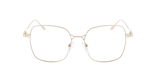 Lunettes de vue femme MAGIC313 dorée - Vue de face
