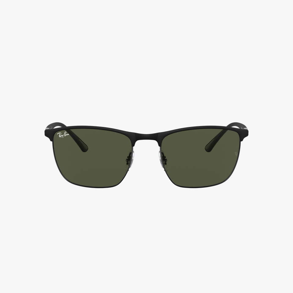 Lunettes de soleil 0RB3686 noir - Vue de face