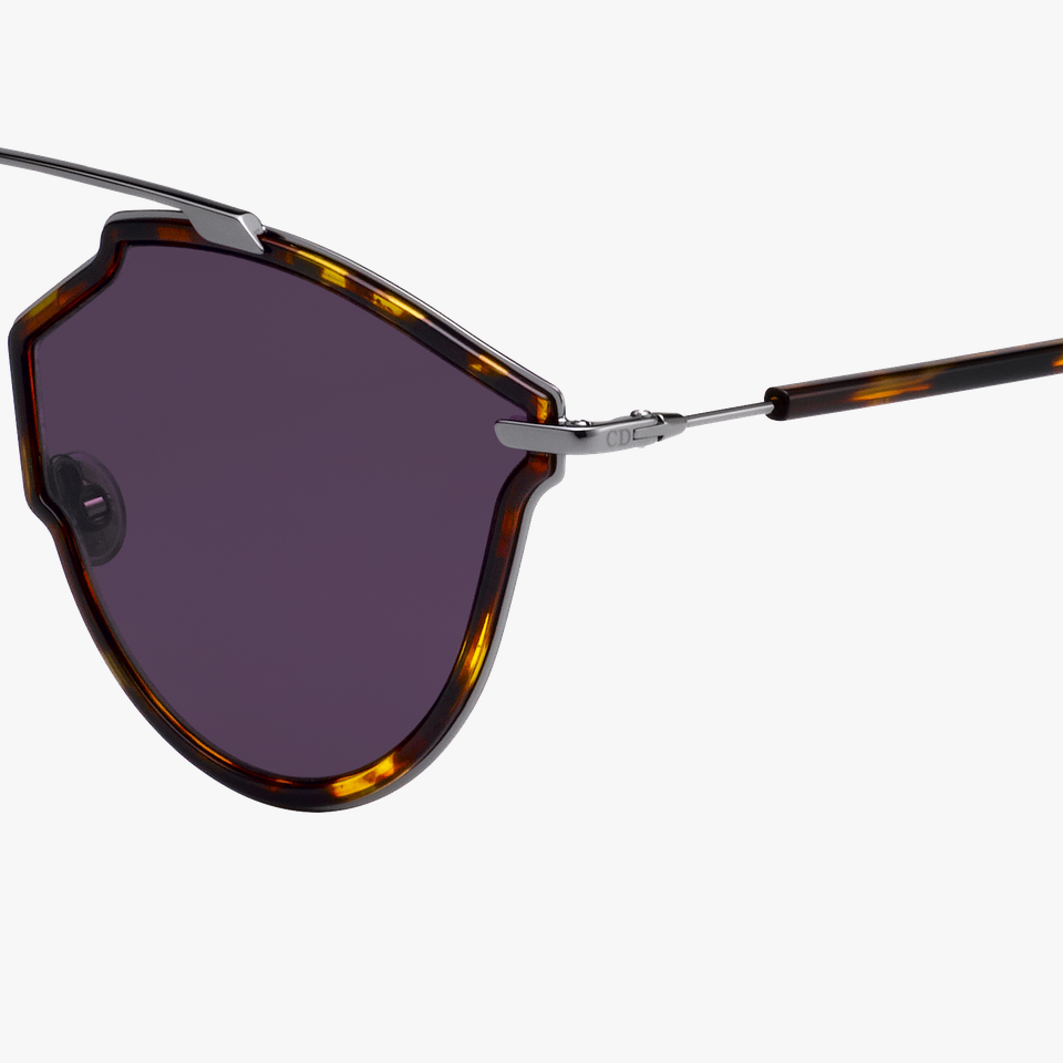 Lunettes de soleil femme DIORSOREALRISE écaille - Vue de face