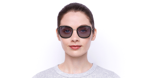 LUNETTES DE SOLEIL femme ORIA écaille/doré