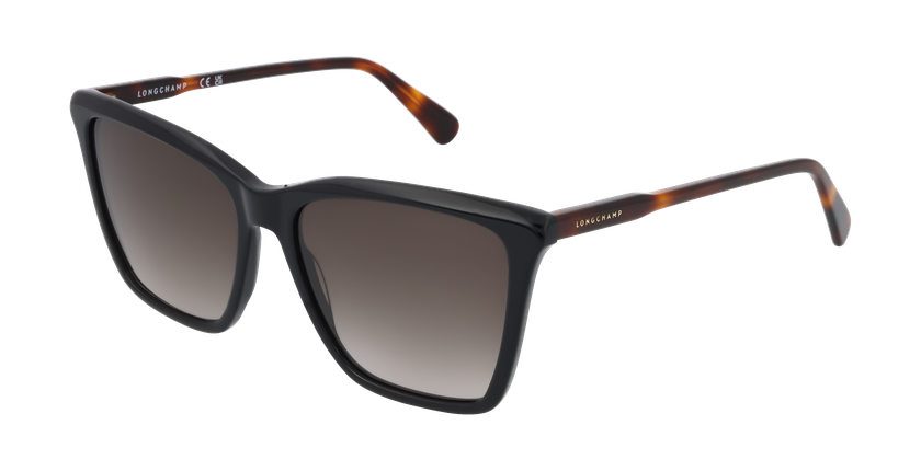 LUNETTES DE SOLEIL femme LO719S noir - Vue de face