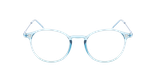 Lunettes de vue femme MAGIC 348 bleu - Vue de face