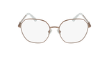 Lunettes de vue femme GU2780 dorée/rose - Vue de face