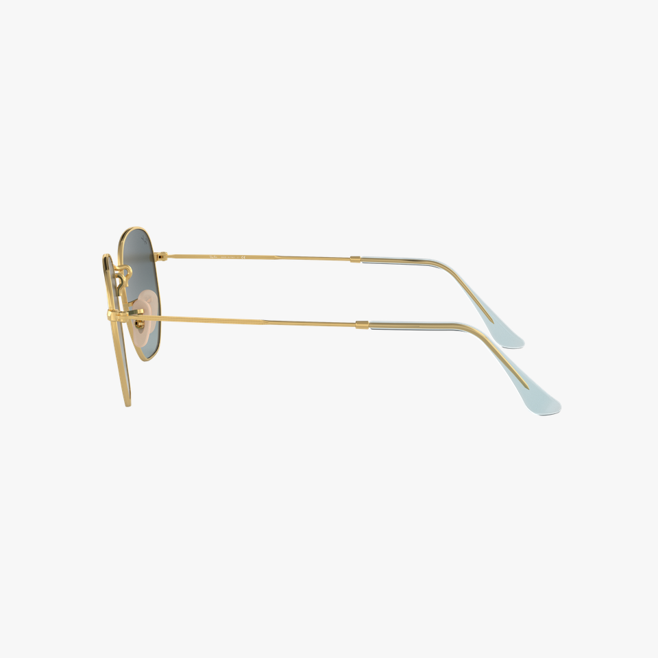 Lunettes de soleil 0RB3548N dorée - Vue de face