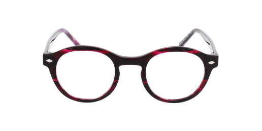 LUNETTES DE VUE femme MAGIC 164 violet marbré Vue de face