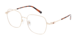Lunettes de vue femme MARLENE écaille - Vue de face
