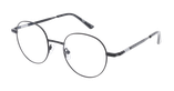 Lunettes de vue homme MAGIC283 noir/argenté - Vue de face