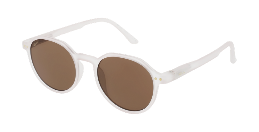 LUNETTES DE SOLEIL enfant PAZ rose - vue de 3/4