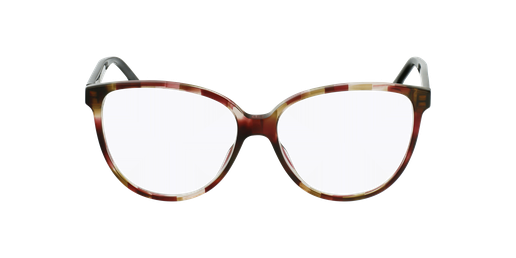 LUNETTES DE VUE femme DIORETOILE3 écaille Vue de face