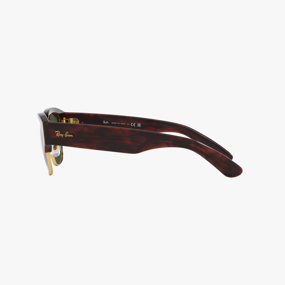 Lunettes de soleil homme Mega Clubmaster RB0316S écaille - Vue de face