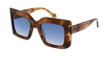 LUNETTES DE SOLEIL femme DOROTHEA 6790 marron - Vue de face