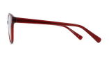 Lunettes de vue femme RZERO 34 rouge - Vue de face