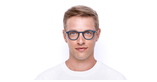 LUNETTES DE VUE BLUE BLOCK 1 MIXTE bleu - Vue de face