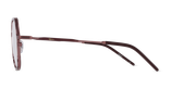 Lunettes de vue femme MAGIC218 rose/dorée - Vue de face