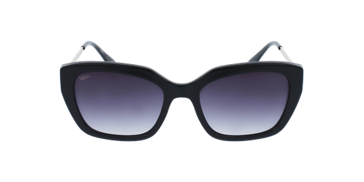 LUNETTES DE SOLEIL femme MINA noir/doréVue de face