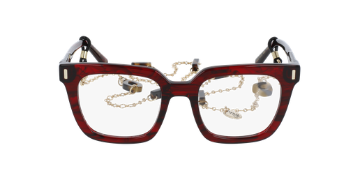 LUNETTES DE VUE femme REVEUSE rouge marbré