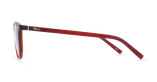 Lunettes de vue FORTY solaire Bordeaux +1.00 rouge - Vue de côté