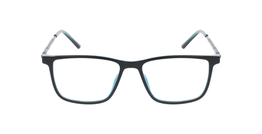 Lunettes de vue homme MAGIC286 noir/bleu - Vue de face