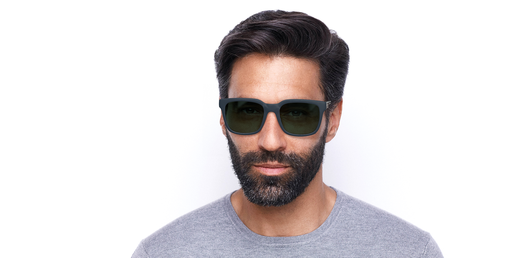 LUNETTES DE SOLEIL homme L967S bleu nuit