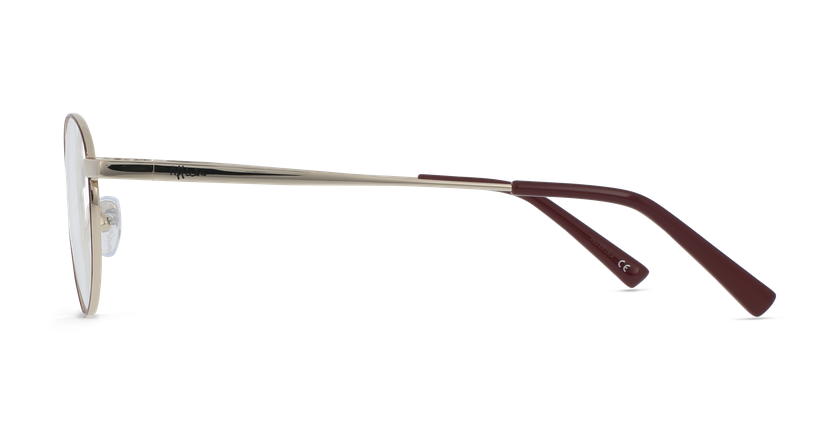 LUNETTES DE VUE enfant MAGIC JILL rouge/doré - Vue de face