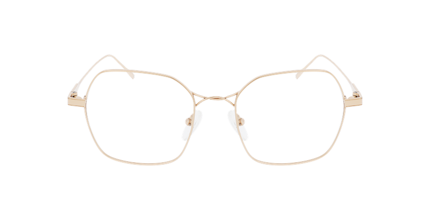 Lunettes de vue femme MAGIC 170 rose/dorée - Vue de face