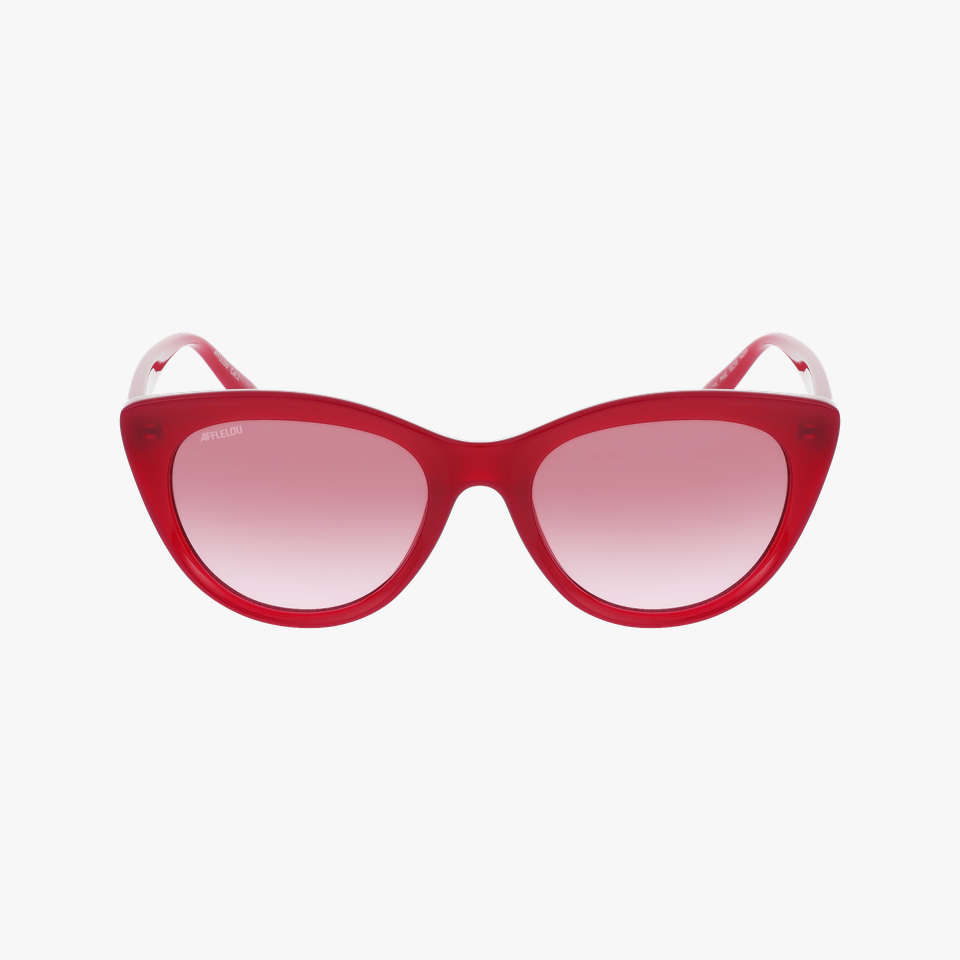 Lunettes de soleil femme DULCEA rose - Vue de face
