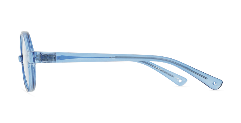 Lunettes de vue enfant RZERO19 bleu cristal/noir - Vue de face