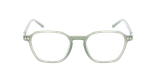 Lunettes de vue homme CLAUDIO vert - Vue de face